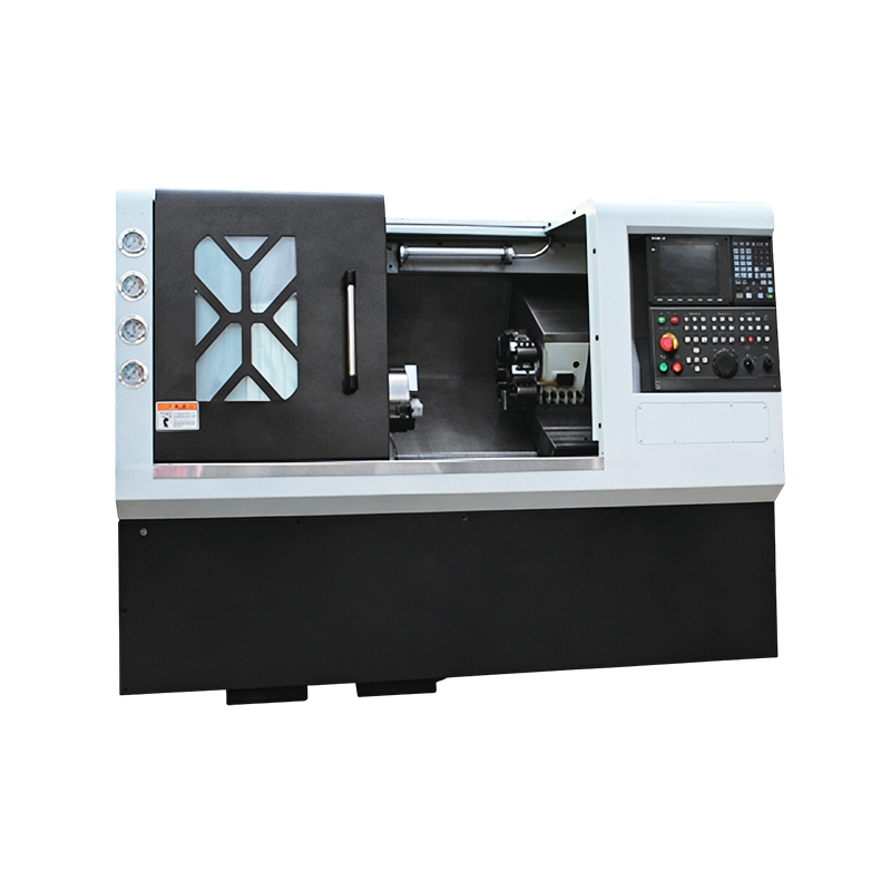 YJ-CNC4558 Токарный станок с ЧПУ средней мощности с наклонной станиной